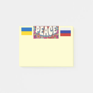 Notes post-it de la paix
