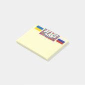 Notes post-it de la paix (Incliné)