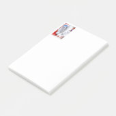 Notes post-it de la réflexion sur l'angle (Incliné)