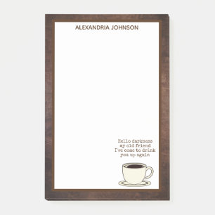 Notes post-it de la soumission amusante de l'amour