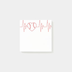 Notes post-it de la vie de base-ball