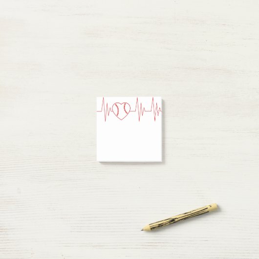 Notes post-it de la vie de base-ball (Sur un bureau)