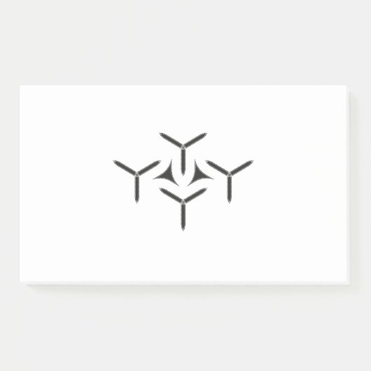 Notes post-it de lame gothique (Devant)