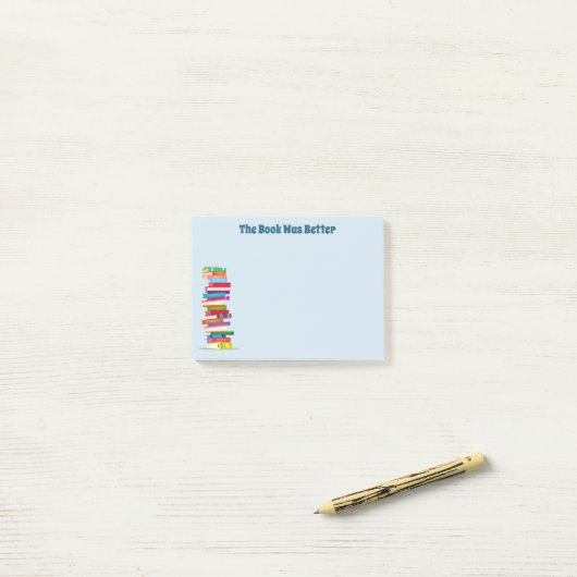 Notes post-it de l'amour du livre (Sur un bureau)