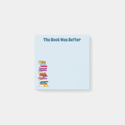 Notes post-it de l'amour du livre (Devant)