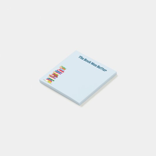 Notes post-it de l'amour du livre (Incliné)