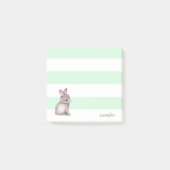 Notes Post-it® de lapin de pintes (Devant)
