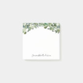 Notes post-it de l'aquarelle Eucalyptus (Devant)