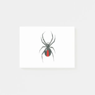 Notes post-it de l'araignée de Redback