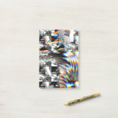 Notes post-it de l'attaque arc-en-ciel (Sur un bureau)