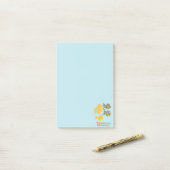 Notes post-it de l'école tropicale (Sur un bureau)