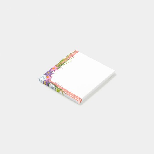 Notes post-it de l'écrasement de corail (Incliné)