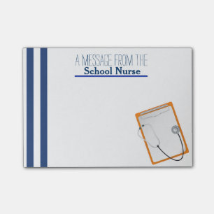 Notes post-it® de l'infirmière scolaire