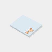 Notes Post-it® de mignon Doggie 4 x 3 (Incliné)