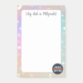 Notes post-it de Mitzvot cosmique (Devant)