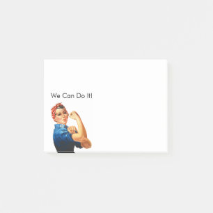 Notes post-it de Modern Rosie le Riveter