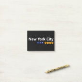 Notes Post-it® de New York (Sur un bureau)