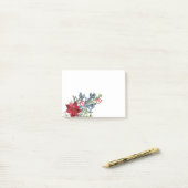 Notes post-it de Noël (Sur un bureau)