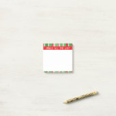 Notes Post-It® de Noël (Sur un bureau)