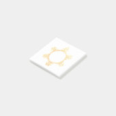 Notes post-it® de Noël 3" x 3" par dalDesignNZ (Incliné)