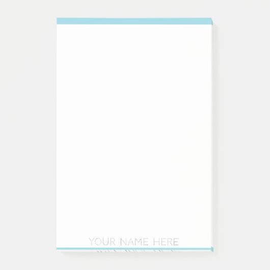 Notes post-it de nom personnalisé pour l'utilisati (Devant)