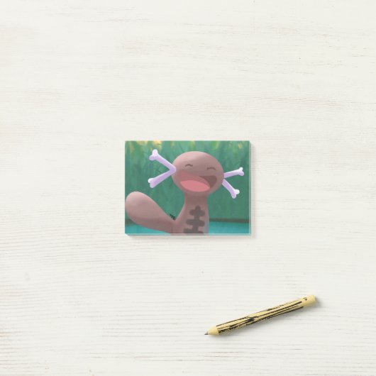 Notes post-it de Paldean Wooper (Sur un bureau)