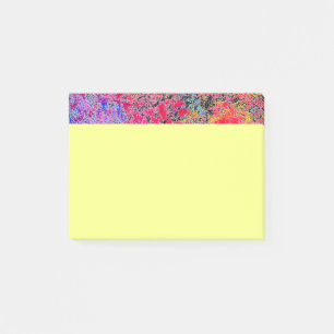 Notes post-it de peinture