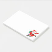 Notes Post-it® de Père Noël (Incliné)