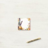 Notes post-it de récolte d'automne (Sur un bureau)