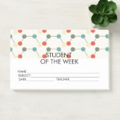 Notes Post-it de Récompense de l'Étudiant en Scien (Bureau)
