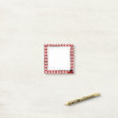 Notes post-it® de Red Lady Bug (Sur un bureau)