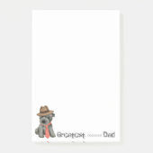 Notes post-it de Terrier Papa écossais (Devant)