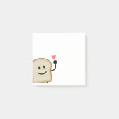 Notes post-it de toast (Devant)