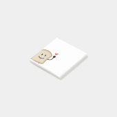 Notes post-it de toast (Incliné)