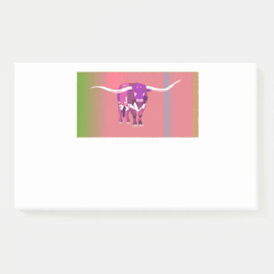 notes post-it de vache funky