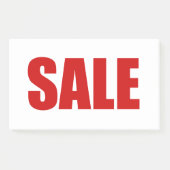 NOTES POST-IT DE VENTE (Devant)