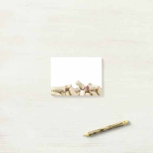 Notes Post-it® de Wine Corks (Sur un bureau)