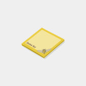 Notes post-it des abeilles (Incliné)
