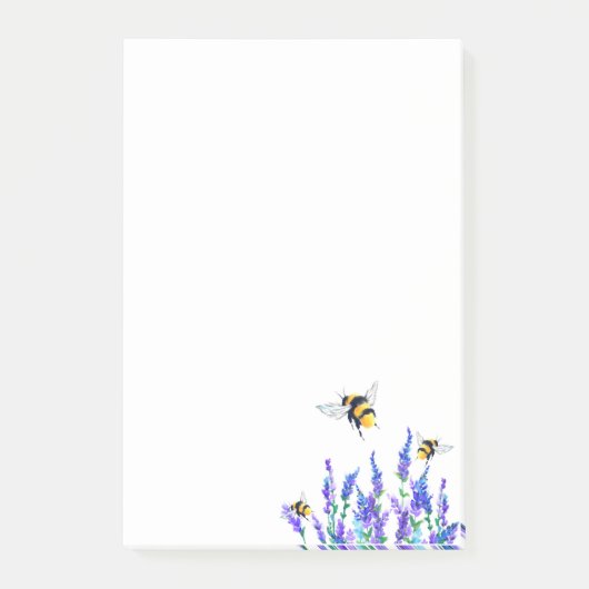 Notes post-it® des abeilles de printemps (Devant)
