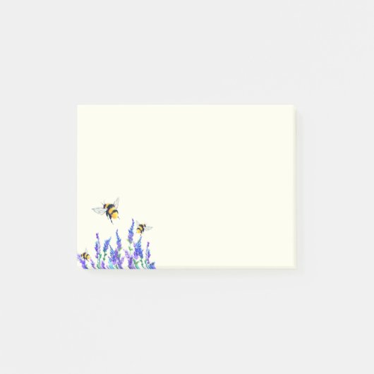 Notes post-it® des abeilles de printemps (Devant)