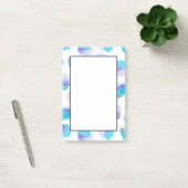 Notes post-it des contours d'aquarelle (Bureau)