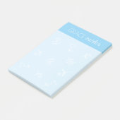 Notes post-it® des fleurs (Incliné)