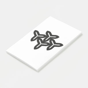 Notes post-it des lames gothiques