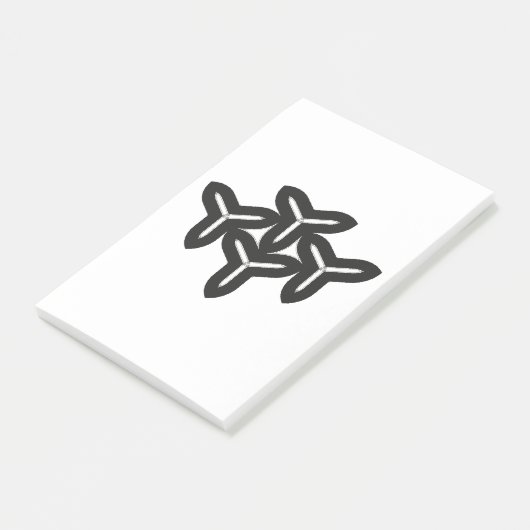 Notes post-it des lames gothiques (Incliné)