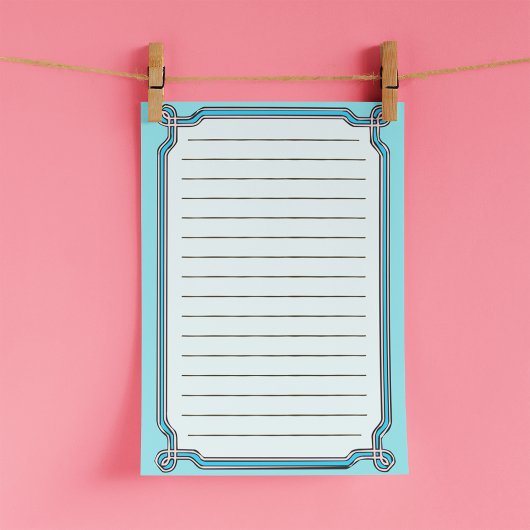 Notes Post-it® des lignes encadrées