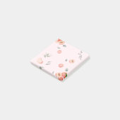 Notes post-it des pêches (Incliné)