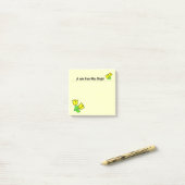 Notes post-it des roses jaunes (Sur un bureau)