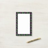 Notes post-it d'Halloween (Sur un bureau)