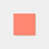 Notes post-it du Carré rouge tomate (Devant)