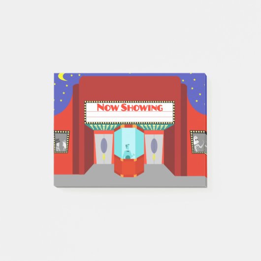 Notes post-it du cinéma rétro (Devant)